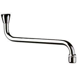 Bec horizontal F1/2" L.250 - H.120 brise-jet réglable