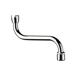 Bec horizontal F3/4" L.200 - H.130 brise-jet réglable