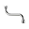 Bec horizontal F3/4" L.200 - H.130 brise-jet réglable