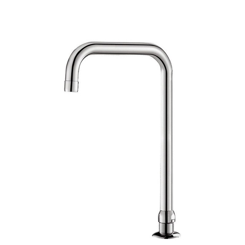 Bec tube orientable Ø22 H.140 L.150