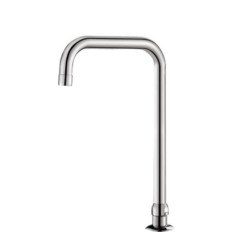 Bec tube orientable Ø22 H.140 L.150