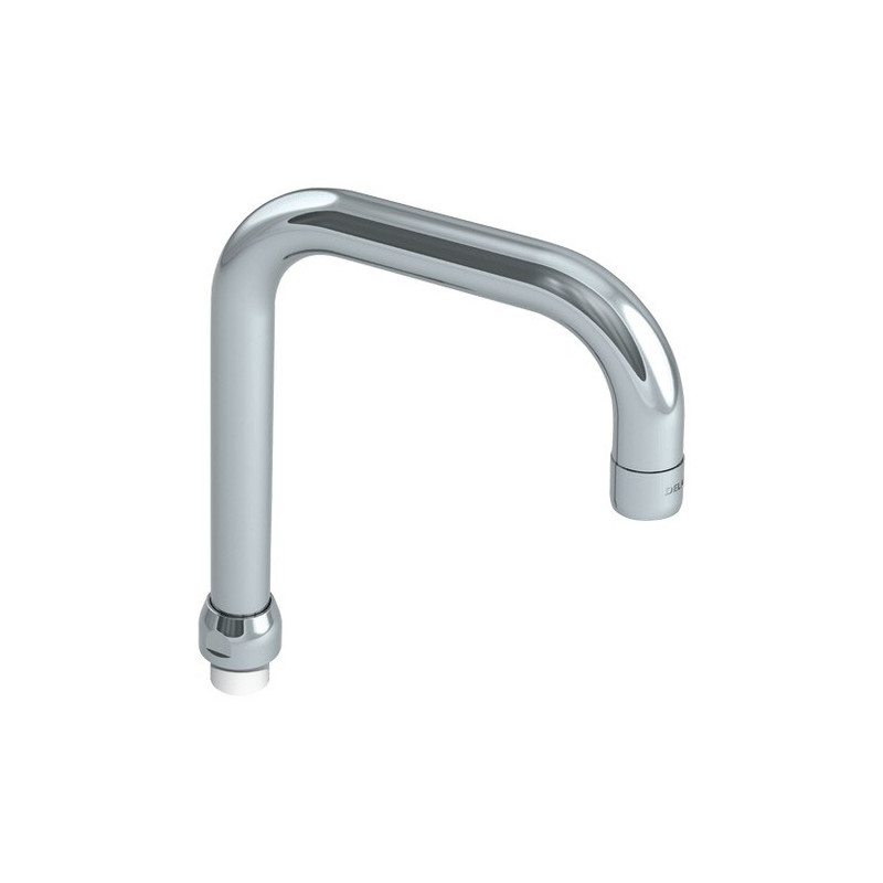Bec tube orientable par-dessus Ø 22, H.105 L.150 écrou 3/4"