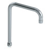 Bec tube orientable par-dessus Ø22, H.230 L.200, écrou 3/4''