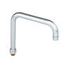 Bec tube orientable par-dessus, Ø22, H.135 L.200 écrou 3/4"