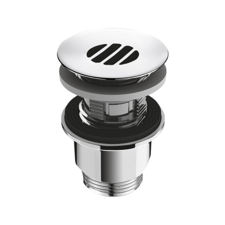 Bonde HYGIÉNA 1"1/4 à grille concave avec lanterne sécable