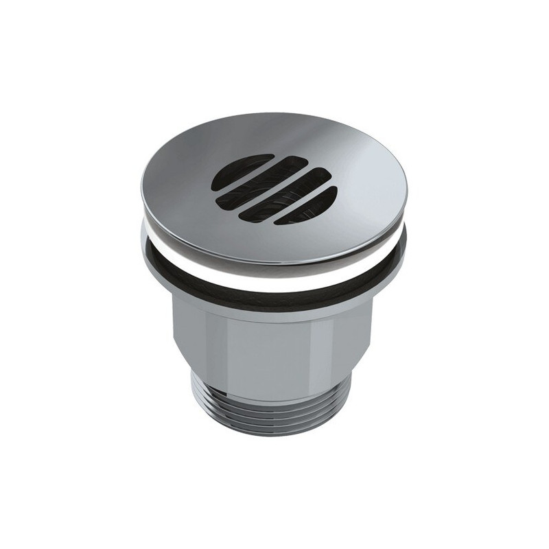 Bonde HYGIÉNA à grille concave pour lavabo Inox