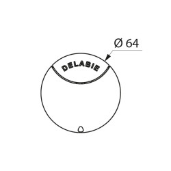 Bouton du TEMPOFLUX 2 double touche 3l/6l