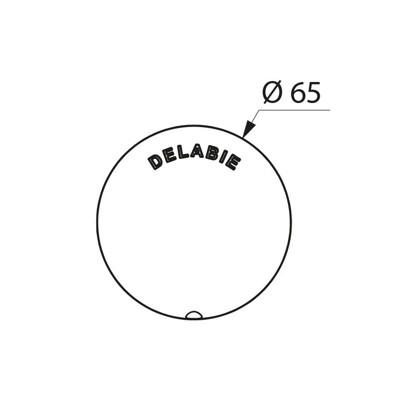 Bouton du TEMPOFLUX 2 simple touche 6l