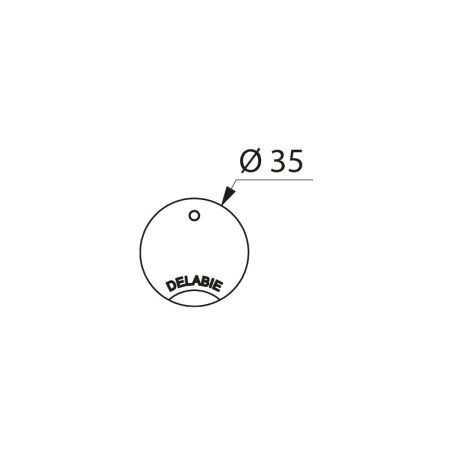 Bouton poussoir pour TEMPOSOFT 2 urinoir