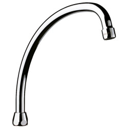 Col de cygne universel F3/4" L.190 - H.150 brise-jet