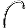 Col de cygne universel F3/4" L.190 - H.150 brise-jet