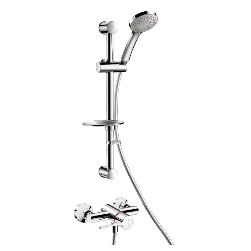 Colonne de douche avec mitigeur thermostatique séquentiel SECURITHERM - H9630S