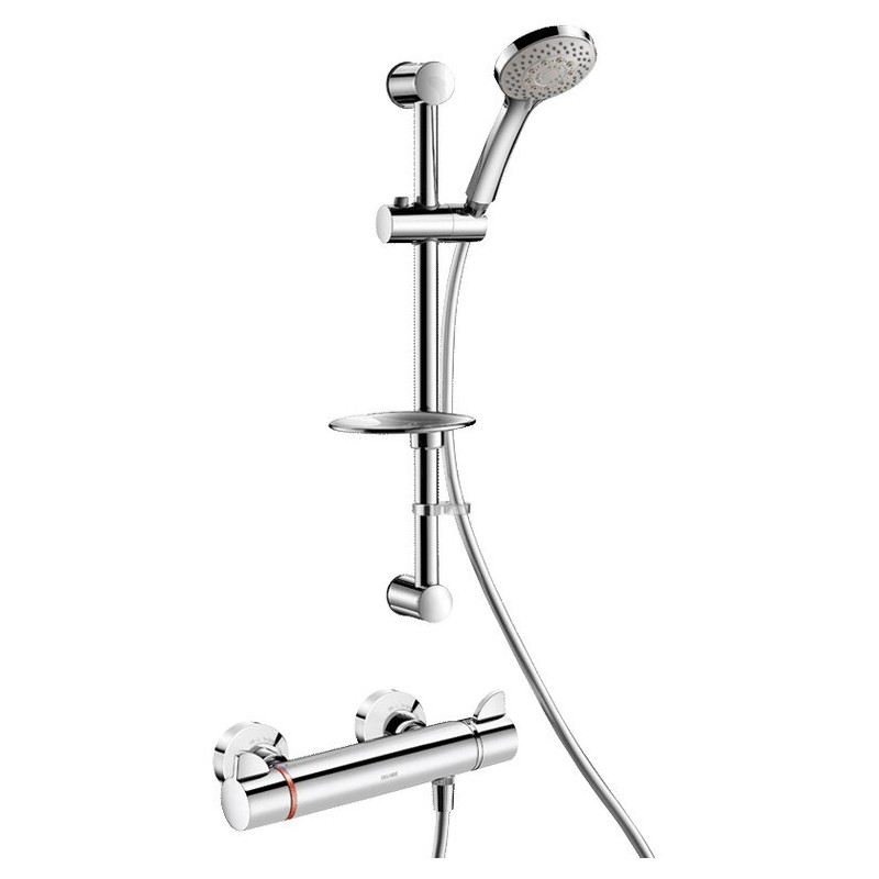Colonne de douche mitigeur thermostatique Securitouch H9741, raccord S/C