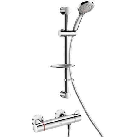 Colonne de douche mitigeur thermostatique Securitouch H9741, raccord S/C
