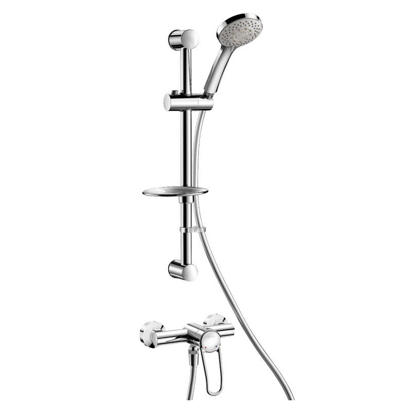 Colonne de douche avec mitigeur Securitouch 2739EP, raccords S/C