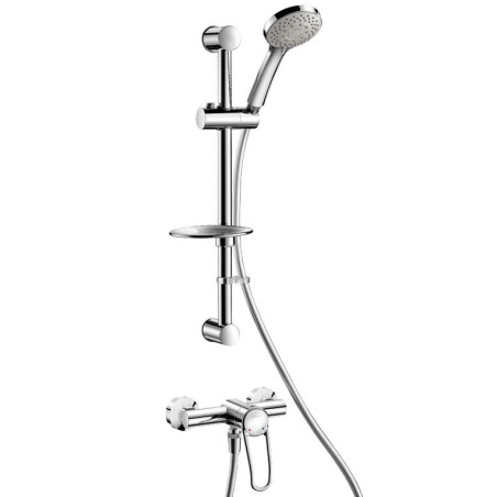 Colonne de douche avec mitigeur Securitouch 2739EP, raccords S/C