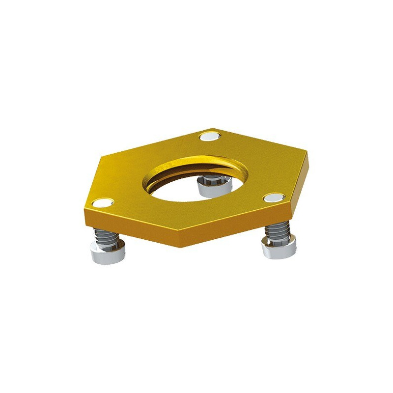 Contre écrou à 3 vis et rondelle F1/2" H.4