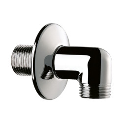Coude de sortie murale MM1/2" H.33 pour douche