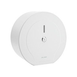 Distributeur de papier WC pour bobine 200 m Inox 304 époxy blanc