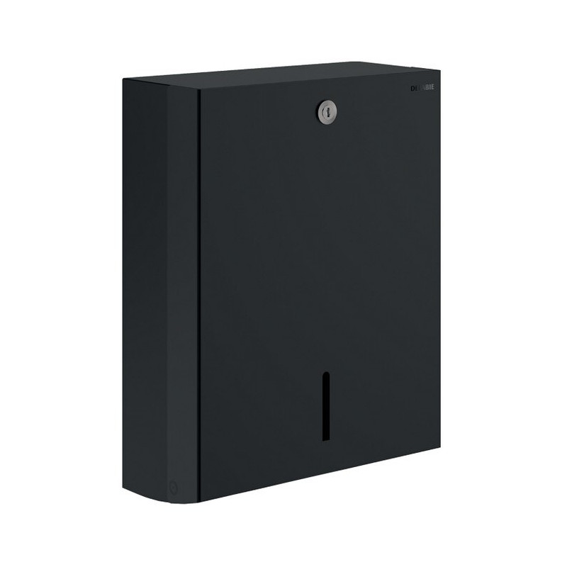 Distributeur d'essuie-mains enchevêtrés Inox 304 noir mat