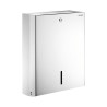 Distributeur d'essuie-mains enchevêtrés Inox poli brillant - 500 formats