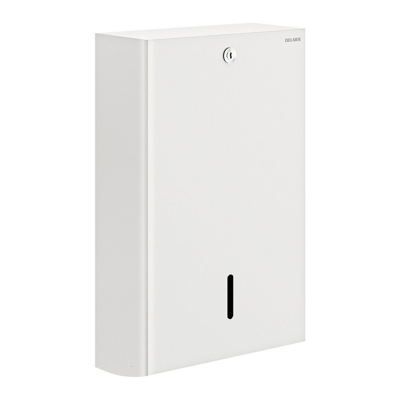Distributeur d'essuie-mains enchevêtrés époxy blanc - 750 formats