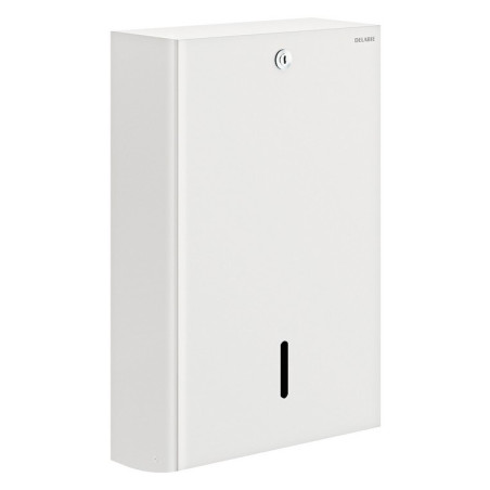Distributeur d'essuie-mains enchevêtrés époxy blanc - 750 formats