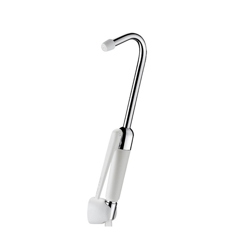 Douchette à gâchette à brise-jet HYGIÉNA pour lave-bassin
