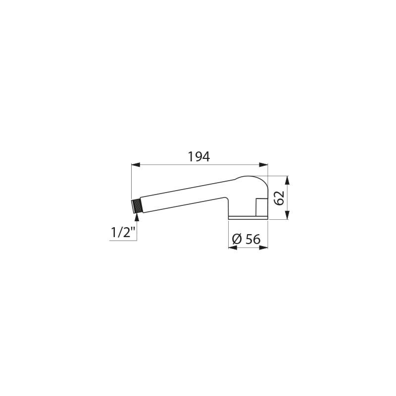 Filtre douche vissable BIOFIL 2M stérile