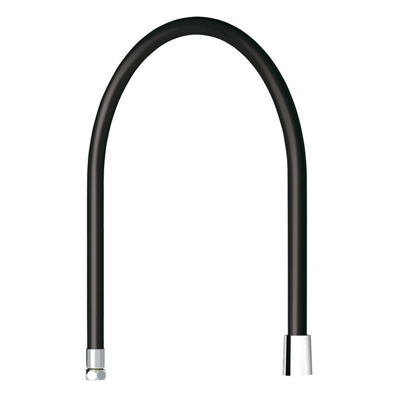 Flexible cuisine FF1/2" noir L.0,55 m pour mitigeur 5526