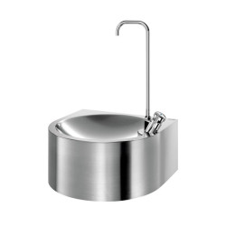 Fontaine à boire SD avec robinet col de cygne Inox 304 satiné