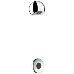 Kit TEMPOMATIC douche M1/2" encastré 230/12V + pomme ROUND