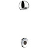 Kit TEMPOMATIC douche M1/2" encastré 230/12V + pomme ROUND