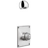 Kit TEMPOMIX douche M1/2" mitigeur encastré/plaque + ROUND