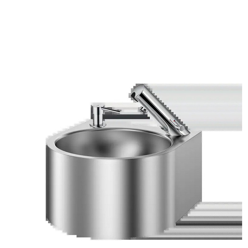Lave-mains SXS électronique complet Inox 304 satiné