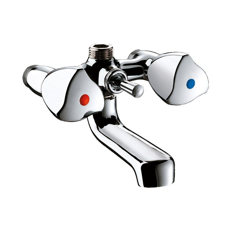 Mélangeur bain-douche M1/2" avec bec fixe entraxe 110 mm