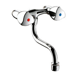 Mélangeur d'évier MM1/2" entraxe 110 mm, L.120