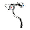Mélangeur d'évier MM1/2" entraxe 110 mm, L.120