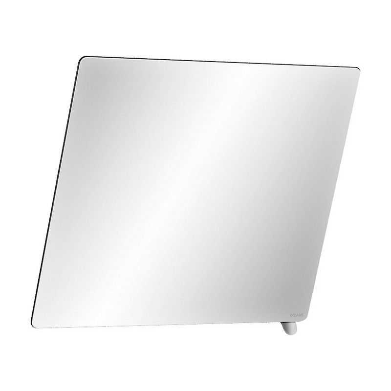 Miroir inclinable 600x500 avec poignée poli satiné