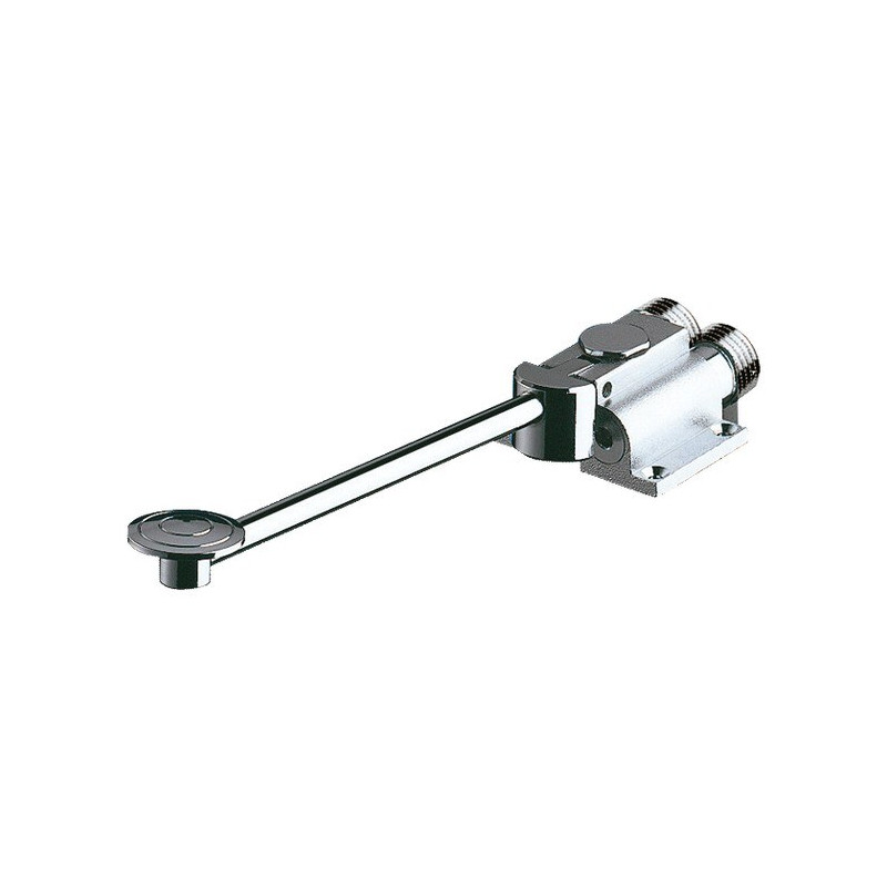 MONOFOOT robinet à pédale MM1/2" fixation au sol sans écrou
