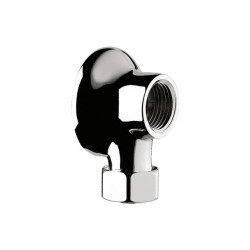 Raccord applique chromé MF1/2" avec écrou CB Ø14