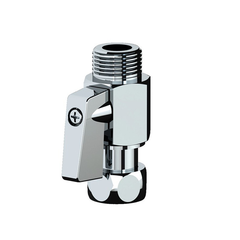 Robinet d'arrêt droit FM 3/8" - L. 45 mm