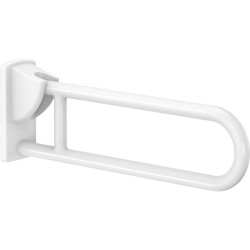 Barre rabattable Ø32 L.650 Nylon blanc