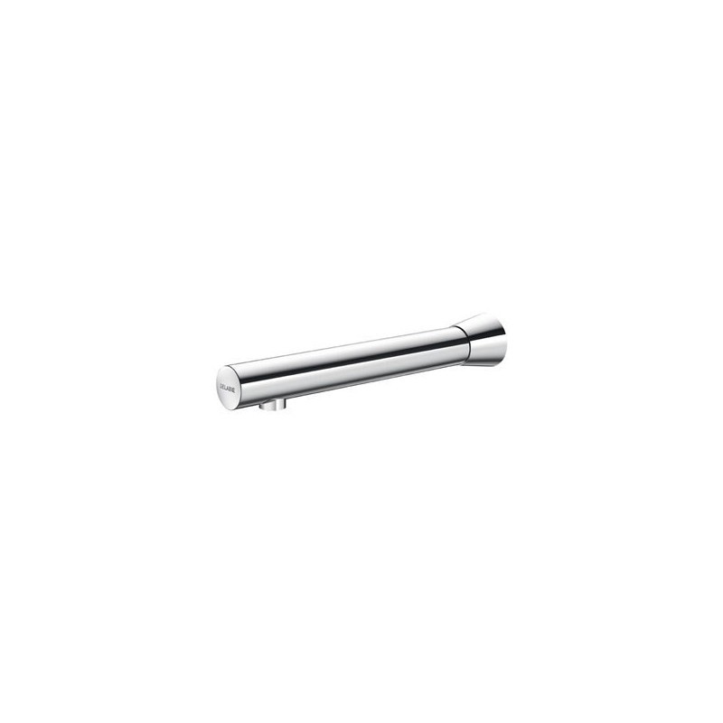BINOPTIC 2 lavabo M1/2" robinet mural Inox chromé L.220 sect, BT