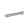BINOPTIC 2 lavabo M1/2" robinet mural Inox chromé L.220 sect, BT