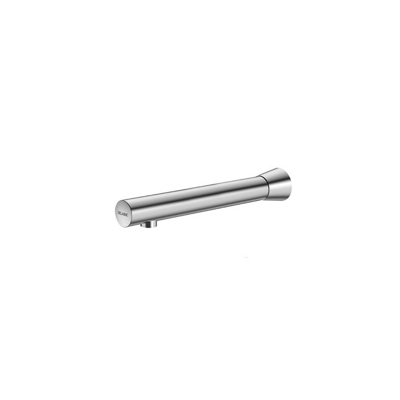 BINOPTIC 2 lavabo M1/2" robinet mural Inox satiné L.220 secteur