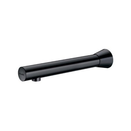 BINOPTIC 2 lavabo M1/2" robinet mural noir mat L.220 secteur