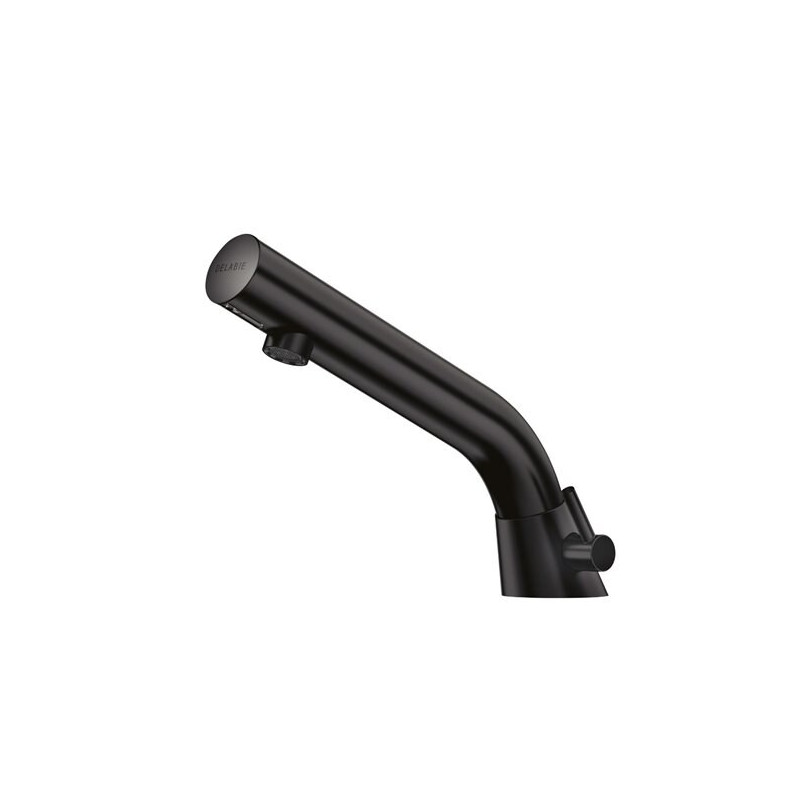 BINOPTIC MIX 2 lavabo M3/8" mitigeur noir mat piles 6V