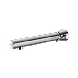 BINOPTIC MIX 2 mitigeur mural Inox satiné L.240 secteur +RA, kit2/2