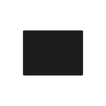 Plaque sol rectangle 100x75 noir